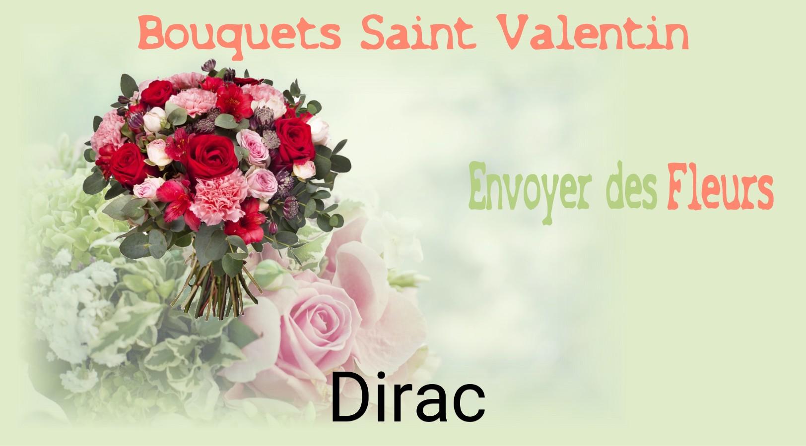 Roses de Saint-Valentin livrées à Dirac